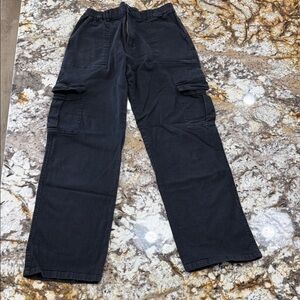 Black Cargo Pants